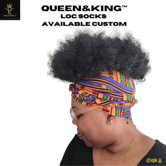 Loc Sock (Pick or Design Your Own) - Picture 1 of 7